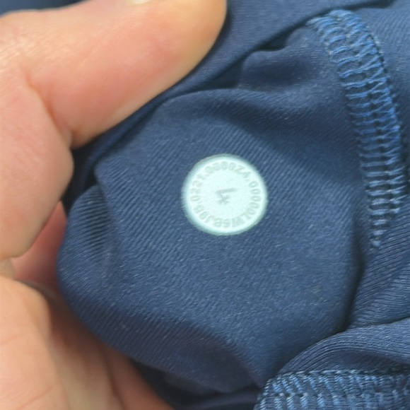 Lululemon Swift Speed High-Rise Crop 21" True Navy - Picture 7 of 8